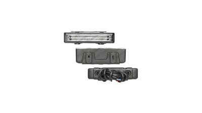 Lumini de zi auto BestAutoVest Daytime running light universale 146x33x50mm 12V 24V , cu fibra optica, 1 buc