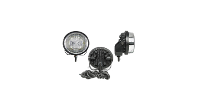 Lumini de zi auto BestAutoVest Daytime running light universale 89x93x69mm 12V 24V oval, 1 bucata