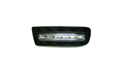 Set de 2 lumini de zi auto pentru Vw Golf 4 1997-2004 cu grila de proiectoare cu LED DRL
