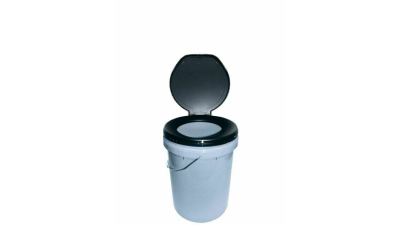 Toaleta portabila, Galeata WC capacitate 20L, sarcina maxima 100kg