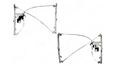 Macara geam Renault Clio III (R0/1) 09.2005-05.2009 Fata Dreapta cu functie de confort, electrica cu motoras, cu 3 usi