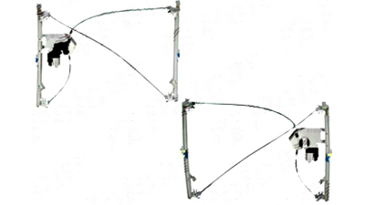 Macara geam Renault Clio III (R0/1) 09.2005-05.2009 Fata Stanga cu functie de confort, electrica cu motoras, cu 3 usi