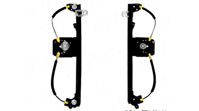 Macara geam Renault Scenic 2 (JM0/1) 2003-2009 pentru modele cu 5 Usi, usa Fata partea Stanga, electrica, 8200118777; 8200478613; 8200646839, 5 usi, 6071PSG1A