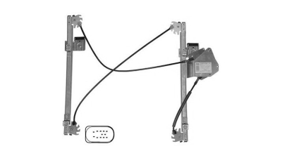 Macara geam Seat Arosa (6H) 01.2001-06.2004, Lupo (6X1 6E1) 01.2003-07.2005, usa Fata partea Stanga, electrica, 6X0837461C, 6706PSG1