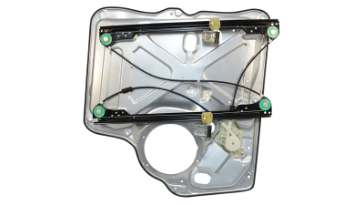 Macara geam VW Transporter (T5)/MULTIVAN 04.2003-2015, Fata Dreapta, electrica, 7H0837754B, 9568PSG2cu panou, fara motoras