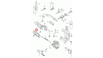 Maner Int Skoda 1C1837113D2AQ