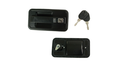Maner exterior deschidere usa Citroen C25 1984-1991, Fiat Ducato 1984-1991, Peugeot J5 1984-1991, Usa Fata Dreapta / laterala/ Spate , cod 182.033.980 cu butuc + cheie