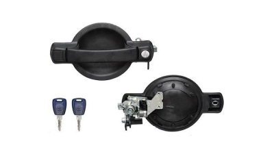 Maner usa exterior Fiat Doblo (119/223), 01.2001-01.2010, cu 1 butuc yala, negru, spate 3040Z-45