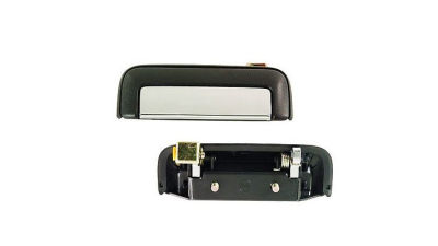 Maner usa exterior Mitsubishi L200, 11.1996-10.2005, negru/crom, MR401347, partea Stanga usa fata/spate si portbagaj