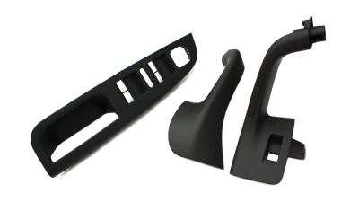 Maner interior deschidere usa Vw Golf 5 Golf 6 Jetta 3 cu locas pt 4 butoane (set 3buc de maner usa fata dreapta + capac maner fata dreapta + ornament maner usa fata stg )