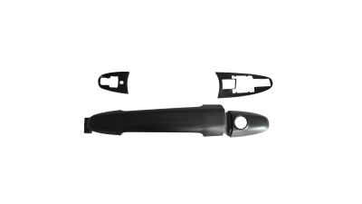 Maner exterior deschidere usa Mercedes Sprinter 209-524 (W906) 07.2006-10.2013,  VW Crafter (2E) 12.2005-04.2017, usa fata partea stanga , texturat/negru