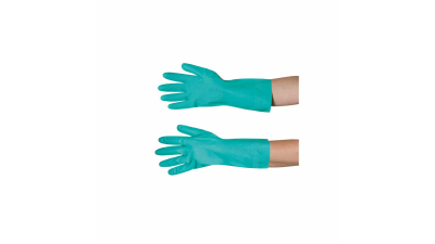 Manusi de protectie industriale de nitril , Marimea XL, verde, set de 2buc., Brand COLAD