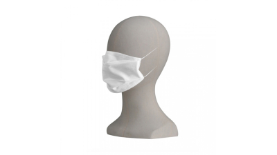 Set 5 buc. masti de protectie faciala reutilizabila din bumbac 100%, 2 straturi  (5 buc/ set) - Masca praf protectie pentru gura si nas, conforme CE, 20 lei/ buc.