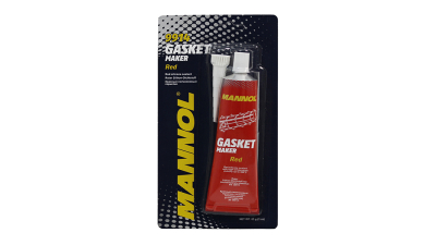 Mastic pentru garnituri Mannol - silicon rosu 300 grade, 85gr 