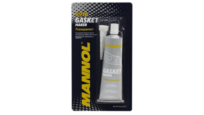 Mastic pentru garnituri Mannol - silicon transparent 180 grade, 85gr 