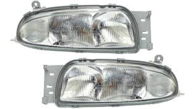 Far Mazda 121 (JASM/JBSM) 03.1996-12.1999+ Ford Fiesta/Courier 11.1995-08.1999 TYC partea Dreapta, tip bec H1+H7