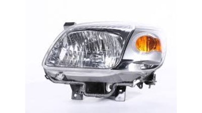 Far Mazda BT-50 03.2006-06.2008 TYC dreapta fata, tip bec H4, reglaj electric, culoare negru