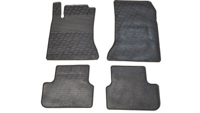 Set covorase auto din cauciuc Mercedes Clasa B (W246) 2011-01.2019, Clasa A (W176) 2012-04.2018, CLA (C117) 2014-01.2019, GLA (X156) 2014-03.2020, Negru, Gledring, 4 buc.