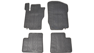 Set covorase auto din cauciuc Mercedes Clasa M (W164) 2005-2011, Negru, Gledring, 4 buc.