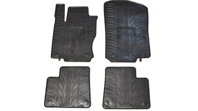 Set covorase auto din cauciuc Mercedes Clasa ML (W166) 2011-2015, Clasa GLE (W166), GLE (C292) 02.2015-2019, Negru, Gledring, 4 buc.