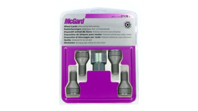 Set prezoane auto antifurt McGard M12 x 1.25 x 24 conic