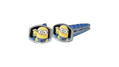 Odorizant auto Minions Vanilie, cu fixare la grila de ventilatie. 