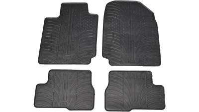 Set covorase auto din cauciuc Nissan Micra 2003-2010, Negru, Gledring, 4 buc.