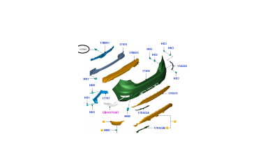 Nit Fixare Bara Spate Ford 1229061