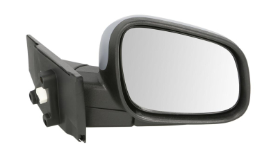 Oglinda exterioara Chevrolet Spark (M300) 01.2010-2012 partea dreapta View Max crom convex carcasa neagra reglare electrica cu incalzire 2502524M, 5pini