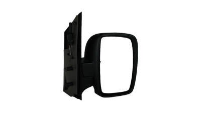 Oglinda exterioara Citroen Jumpy, Fiat Scudo, Peugeot Expert, 02.2007-, Dreapta, Crom, manuala,prin cablu, Fara incalzire, carcasa neagra, Convex, View Max, 8153 GA; 8153GC; 9467272088 2396521M