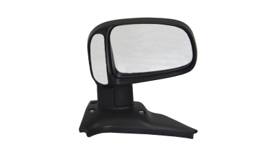 Oglinda exterioara Ford Transit (Ve83) 06.1994-07.2000 partea stanga BestAutoVest crom convex carcasa neagra reglare manuala fara incalzire