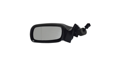 Oglinda exterioara Opel Astra F (Sedan+Hatchback+Combi) 1994-12.2002 partea stanga View Max crom asferica carcasa neagra reglare electrica cu incalzire