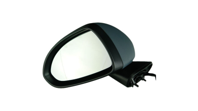 Oglinda exterioara Opel Corsa D 07.2006-12.2014, Corsa E 11.2014-, partea stanga View Max crom asferica carcasa prevopsita grunduita reglare electrica fara incalzire