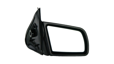 Oglinda exterioara Opel Vectra A (Sedan+Hatchback) 1988-1995 partea dreapta View Max crom convex carcasa neagra reglare electrica cu incalzire
