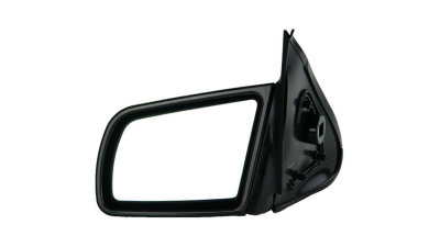 Oglinda exterioara Opel Vectra A (Sedan+Hatchback) 1988-1995 partea stanga View Max crom plana carcasa neagra reglare electrica cu incalzire