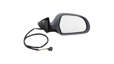 Oglinda exterioara Skoda Octavia 2 (1Z3/1Z5) 10.2008-12.2013, Partea Dreapta Albastra Convex Electrica Cu Incalzire, CU 6 PINI, cu lampa semnalizare