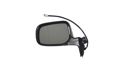 Oglinda exterioara Toyota Auris (E15J) 03.2007-04.2010 Partea Stanga Crom Convex Electrica Cu Incalzire, carcasa neagra, cu 5 pini