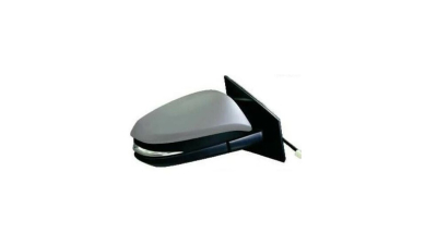 Oglinda exterioara Toyota RAV4 (XA40), 01.2013-12.2018, partea Dreapta, culoare sticla crom, sticla convexa, cu carcasa grunduita , cu incalzire, ajustare electrica, mufa cu 11 gauri/ 9 pini, cu semnalizare