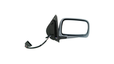 Oglinda exterioara VW Polo (6Kv) Classic/Combi 11.1995-06.2001 Partea Dreapta Crom Convex Electrica Cu Incalzire 6K1857508F 6K1857508Fgru, carcasa grunduita