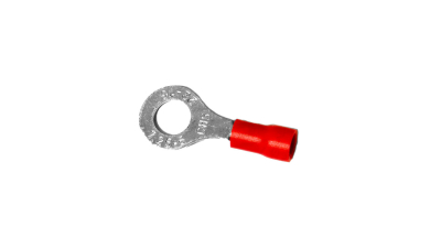 Papuci electrici rotunzi conectori izolati tip inel M6 0.25-1.5mm , 1 buc.