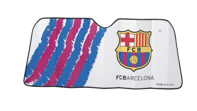 Parasolar parbriz FC Barcelona XL-size 145x80 cm, pentru vara  , 1 buc.
