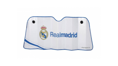 Parasolar parbriz Real Madrid XL-size 145x80cm, pentru vara  , 1 buc.