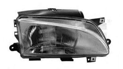 Far Peugeot PARTNER 1996-11.2002 TYC partea Stanga, tip bec H4 electric