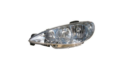 Far Peugeot 206 06.2003-11.2005 BestAutoVest partea Stanga tip bec H7+H7