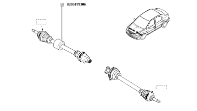 Planetara Dreapta Dacia Logan Ii; Logan Mcv Ii; Sandero Ii Motorizare 1.5 Dci ; 1.2/1.2lpg 10.12-