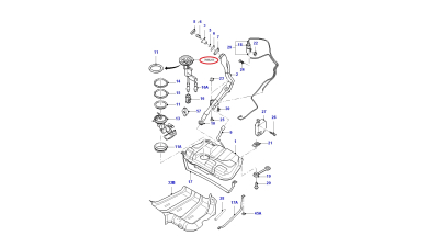 Pompa Rezervor Combustibil Ford 7088255
