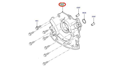 Pompa Ulei Volvo C30, S40 Ii, S60 Ii, S80 Ii, V50, V60 I, V70 Iii; Citroen Berlingo, C1, C2, C3 I, C3 Ii, C3 Picasso, C3 Pluriel, C4 Grand Picasso I, C4 I, C4 Ii, C4 Picasso I 1.4d/1.6d 09.01-