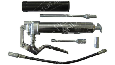 Pompa gresare manuala BestAutoVest, decalimetru cu tub vaselina 85gr  + 3 adaptori