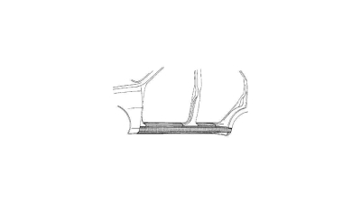 Prag Skoda Favorit (781/785/787) 05.1989-06.1995 Dreapta 115700311, prag din metal