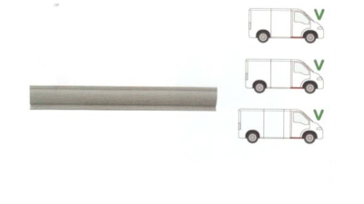 Prag Citroen Jumper , Fiat Ducato, Peugeot Boxer 1994-2006 partea dreapta, prag din metal